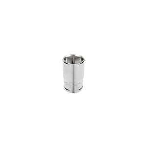 Dug&oacute;fej 1/2", hatsz&ouml;gletű, metrikus, CrV ac&eacute;l, 15 mm, DIN3124, 1 db / blister