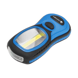 Zsebl&aacute;mpa, m&aacute;gneses COB LED 3W, ABS, 124 x 60 mm