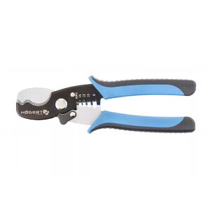 Vezet&eacute;kv&aacute;g&oacute; &eacute;s vezet&eacute;kcsupaszol&oacute; fog&oacute;, CrV, 185 mm, 1,3-8,0 mm2 (16,14,12,10,8 AWG)