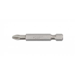 Csavarh&uacute;z&oacute; BIT k&eacute;szlet 2 db-os,  PZ0 50 mm, S2 ac&eacute;l,