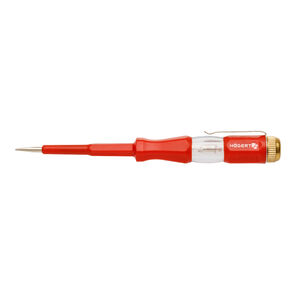 F&aacute;zisceruza lapos hegyű, 140 mm, max. 500V, AC 100-150 V, 1 db / blister