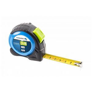 M&eacute;rőszalag 3mx16 mm, k&eacute;toldalas sk&aacute;l&aacute;val, nejlon bevonat, MID