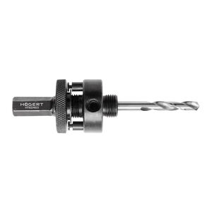 K&ouml;zpontos&iacute;t&oacute; f&uacute;r&oacute;sz&aacute;r adapter , 32-152 mm, hex7/16" HSS