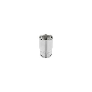Dug&oacute;fej 1/2", hatsz&ouml;gletű, metrikus, CrV ac&eacute;l, 14 mm, DIN3124, 1 db / blister
